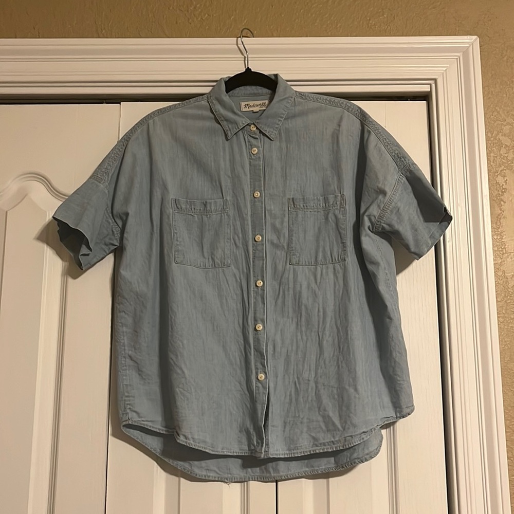 Madewell: Denim Button Down Shirt